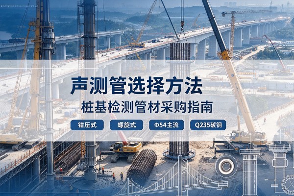 丰都声测管选型标准