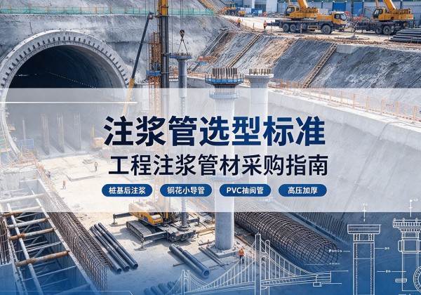 丰都注浆管选型标准